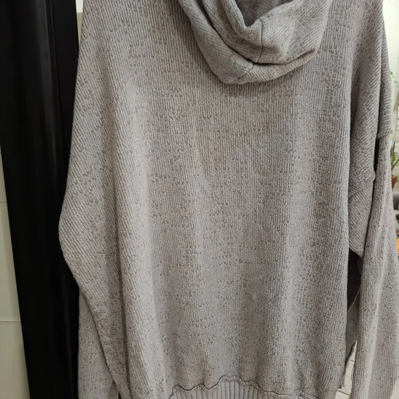 Free People Hooded Sweater Sz-Sm - Picture 3 of 4